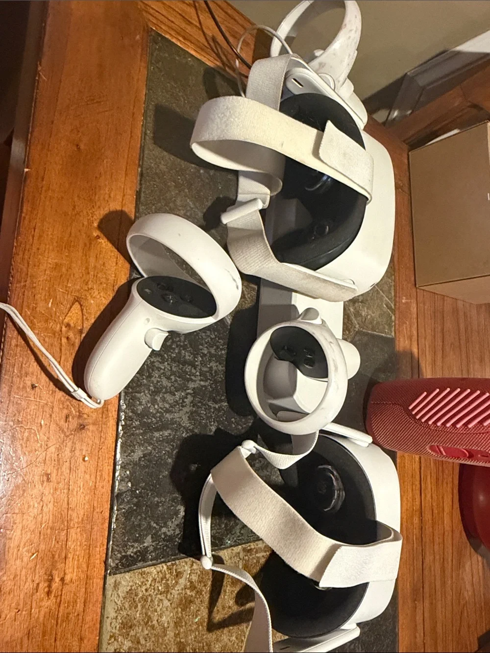 Meta Quest 2 Wireless VR Headset and Controllers - White with charging port